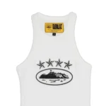 Corteiz 4Starz Alcatraz Womens Tank Top White 1