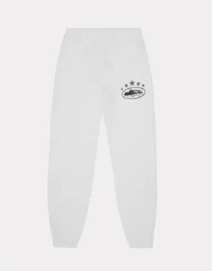 Corteiz 5 Starz Alcatraz Sweatpants White (2)