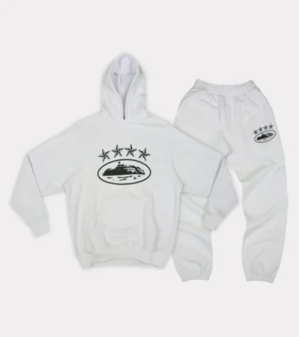 Corteiz Tracksuit White (1)