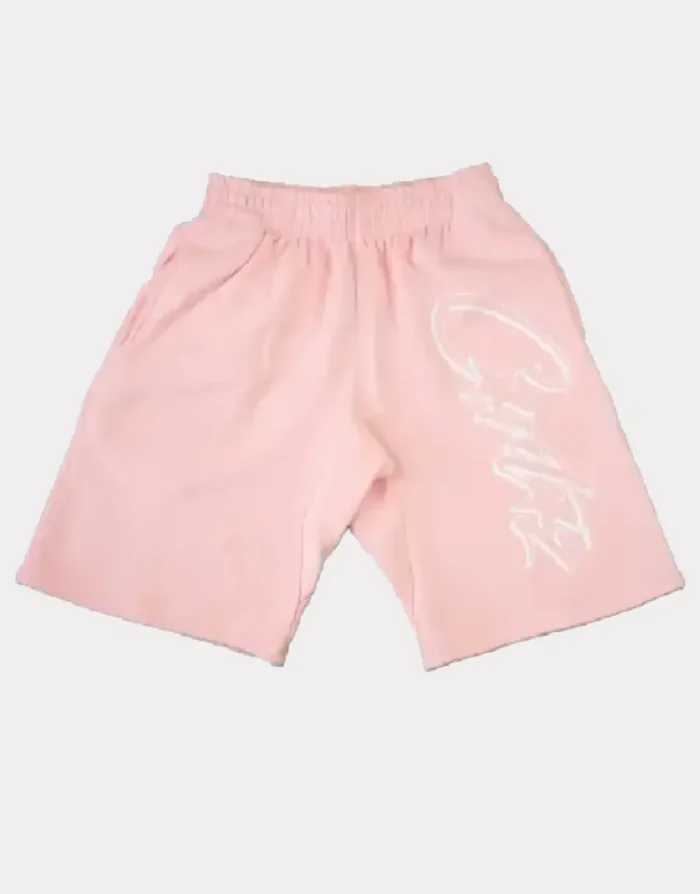 Corteiz Allstarz Shorts Pink (2)