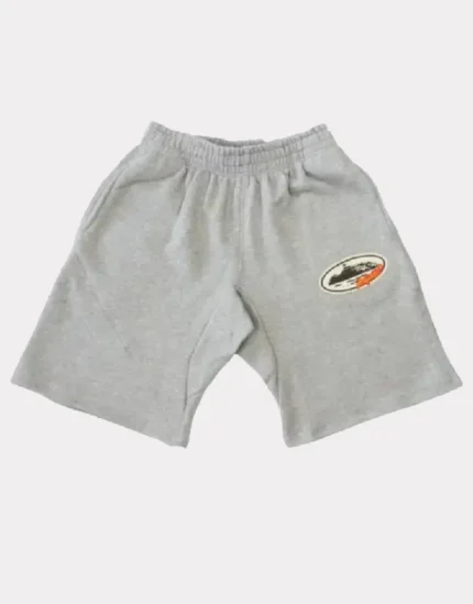 Corteiz Aufentic Shorts Gray (2)