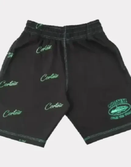 Corteiz Division ’20 Shorts Green Black (1)