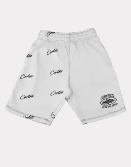 Corteiz Division ’20 Shorts White (2)