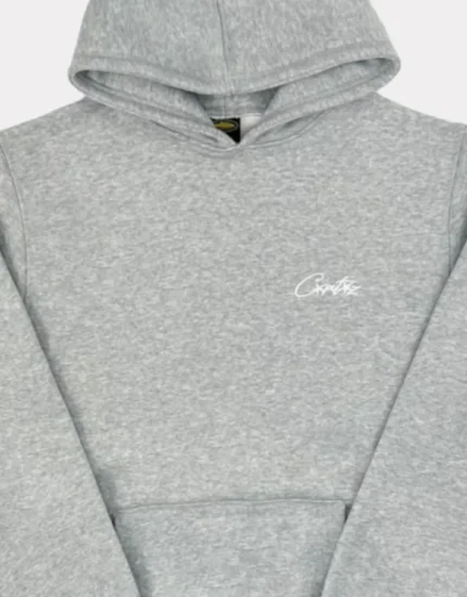 Corteiz HMP Embroidered Hoodie Grey (1)