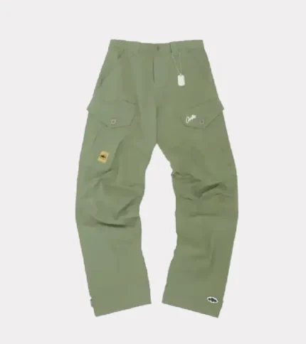 Corteiz Storm Cargo Pants Khaki (2)